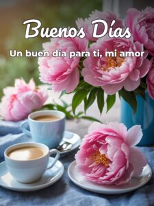 Buenos días a mi novio para WhatsApp