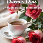 buenos días un buen día para ti, mi amor