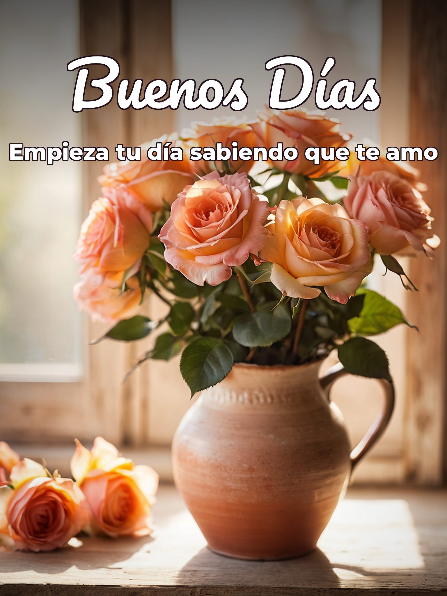 Buenos días a todos para mi amor