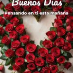 buenos días pensando en ti esta mañana