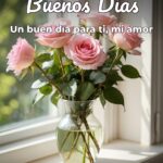 buenos días un buen día para ti, mi amor
