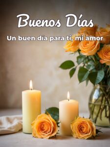 Buenos días a tu novio para Facebook