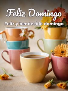 Buenos días amigos feliz domingo para celular