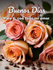 Buenos días amor frases cortas para mi amor