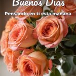buenos días pensando en ti esta mañana
