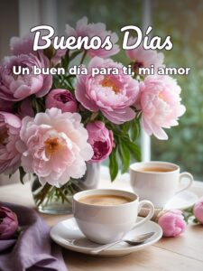 Buenos días amor frases romanticas