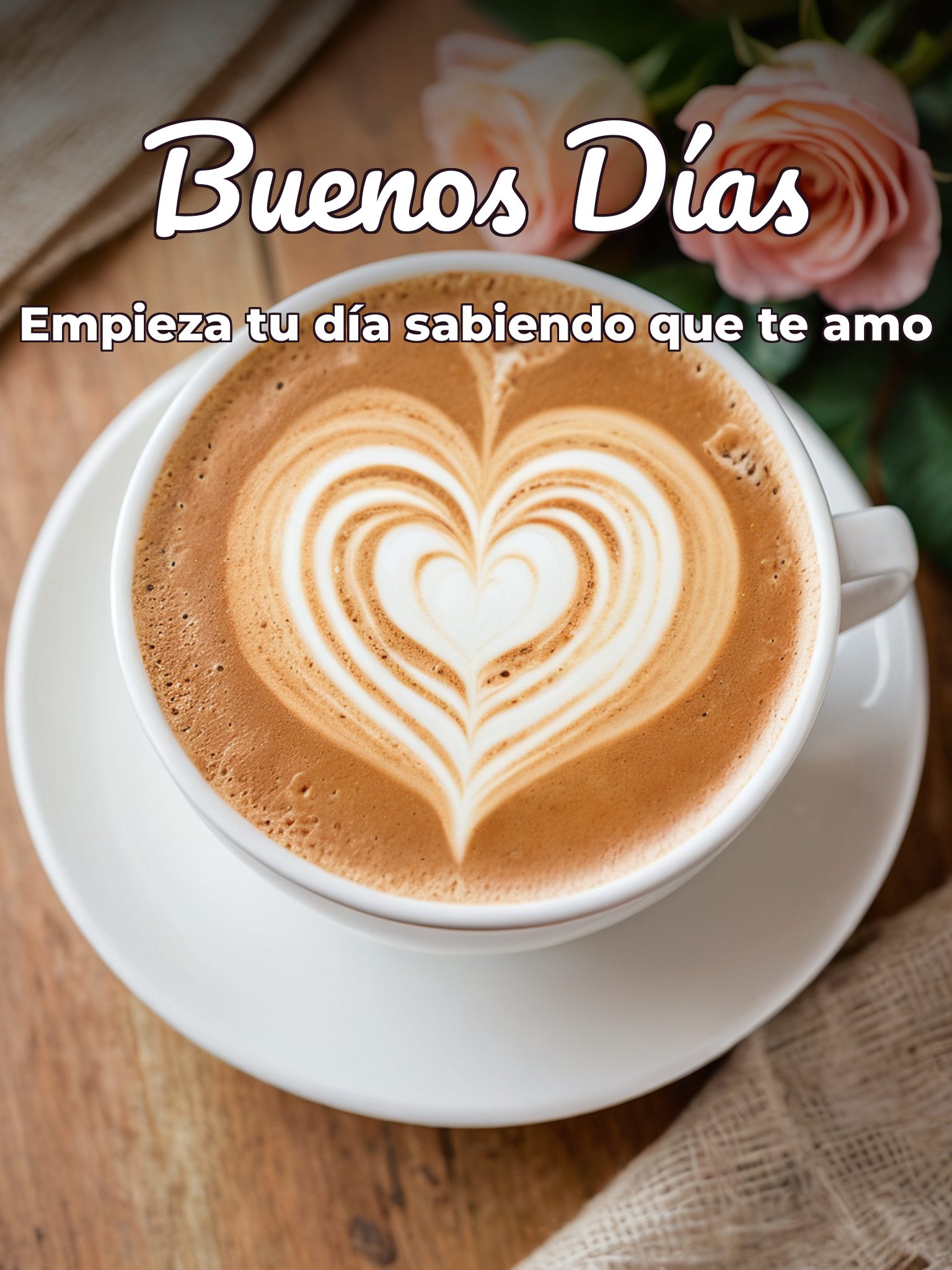 Buenos días amor frases romanticas para WhatsApp