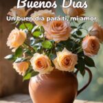 buenos días un buen día para ti, mi amor
