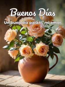 Buenos días amor imágenes lindas para mi amor
