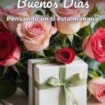 buenos días pensando en ti esta mañana