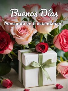 Buenos días amor lindo