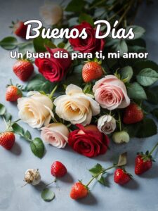 Buenos días amor lindo para Facebook