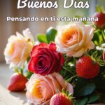 buenos días pensando en ti esta mañana