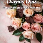 buenos días pensando en ti esta mañana