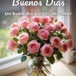 buenos días un buen día para ti, mi amor