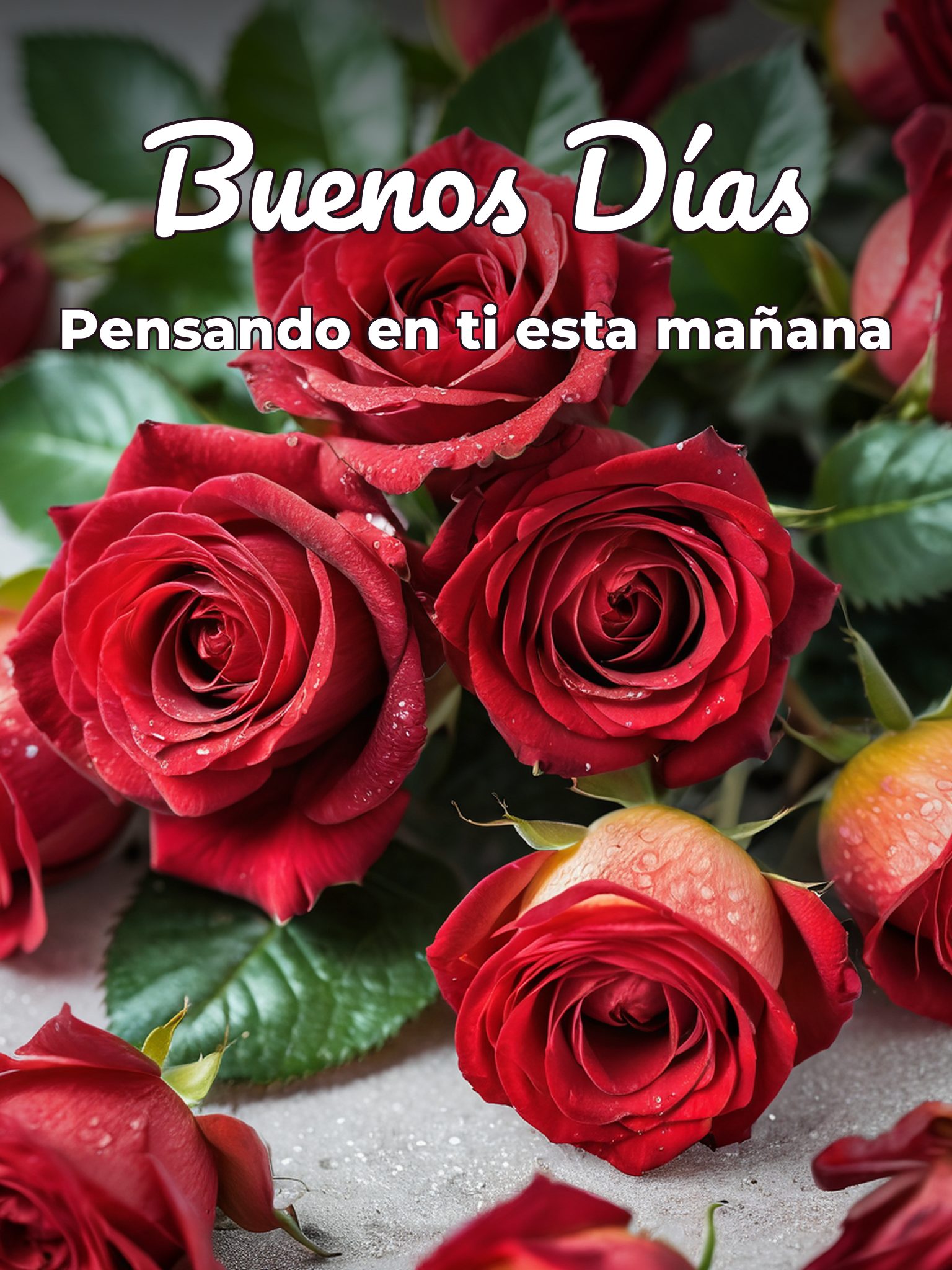 Buenos días amor para Facebook