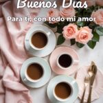 buenos días para ti, con todo mi amor