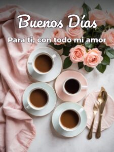 Buenos días amor para mi amor