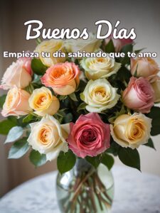 Buenos días amor para mi novio