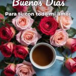 buenos días para ti, con todo mi amor