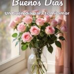 buenos días un buen día para ti, mi amor