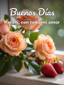 Buenos días amor para WhatsApp