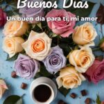 buenos días un buen día para ti, mi amor