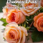 buenos días un buen día para ti, mi amor