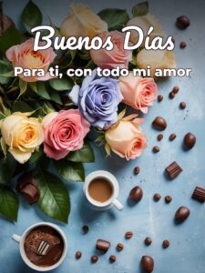 Buenos días amor versos para mi amor