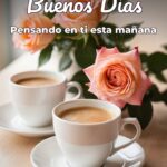 buenos días pensando en ti esta mañana