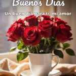 buenos días un buen día para ti, mi amor