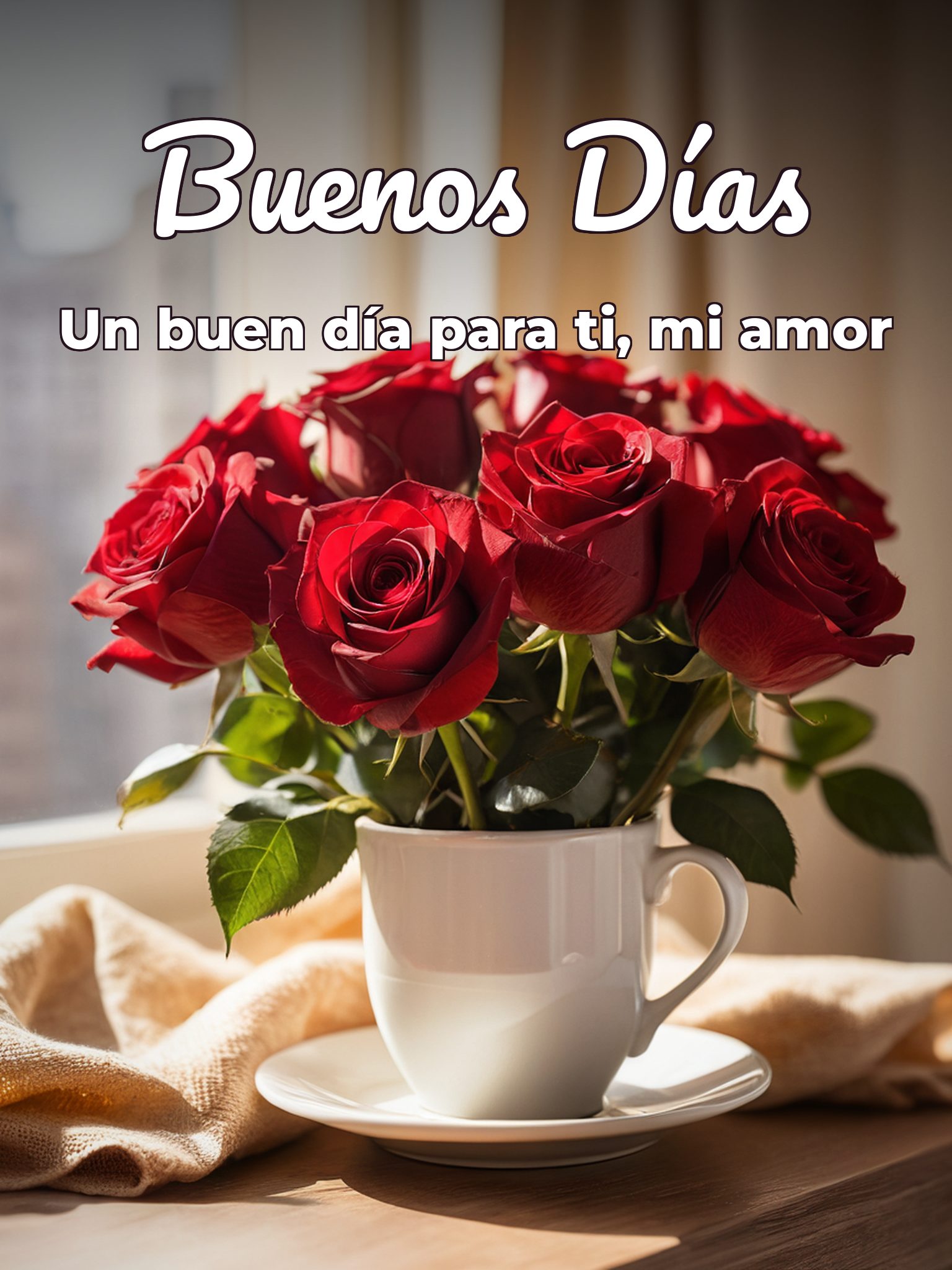 Buenos días amorcito de mi vida para descargar