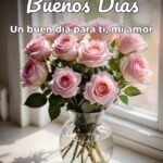 buenos días un buen día para ti, mi amor
