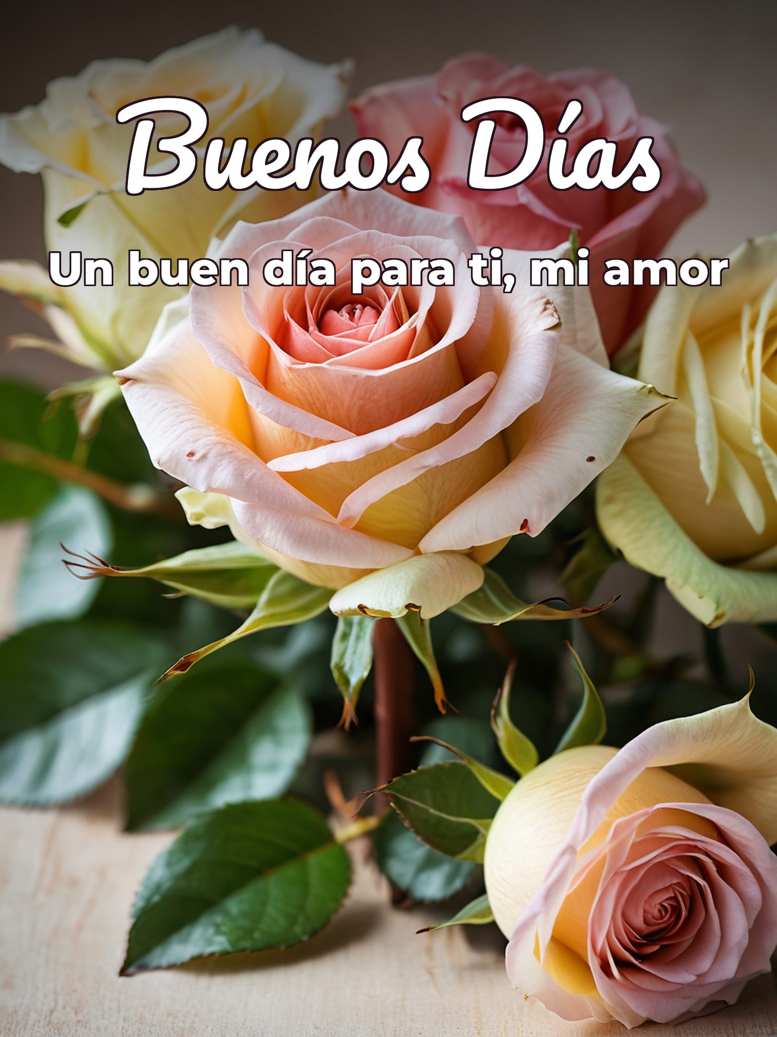 Buenos días amorcito de mi vida para WhatsApp