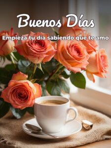 Buenos días amorcito frases