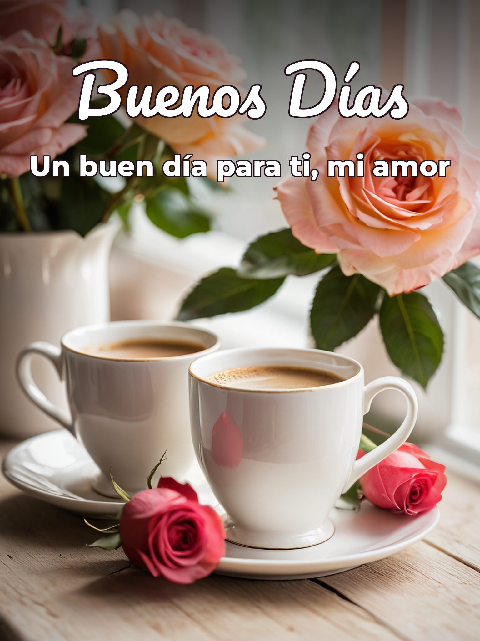 Buenos días amorcito frases para celular