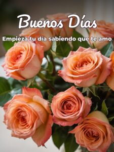 Buenos días amorcito frases para WhatsApp