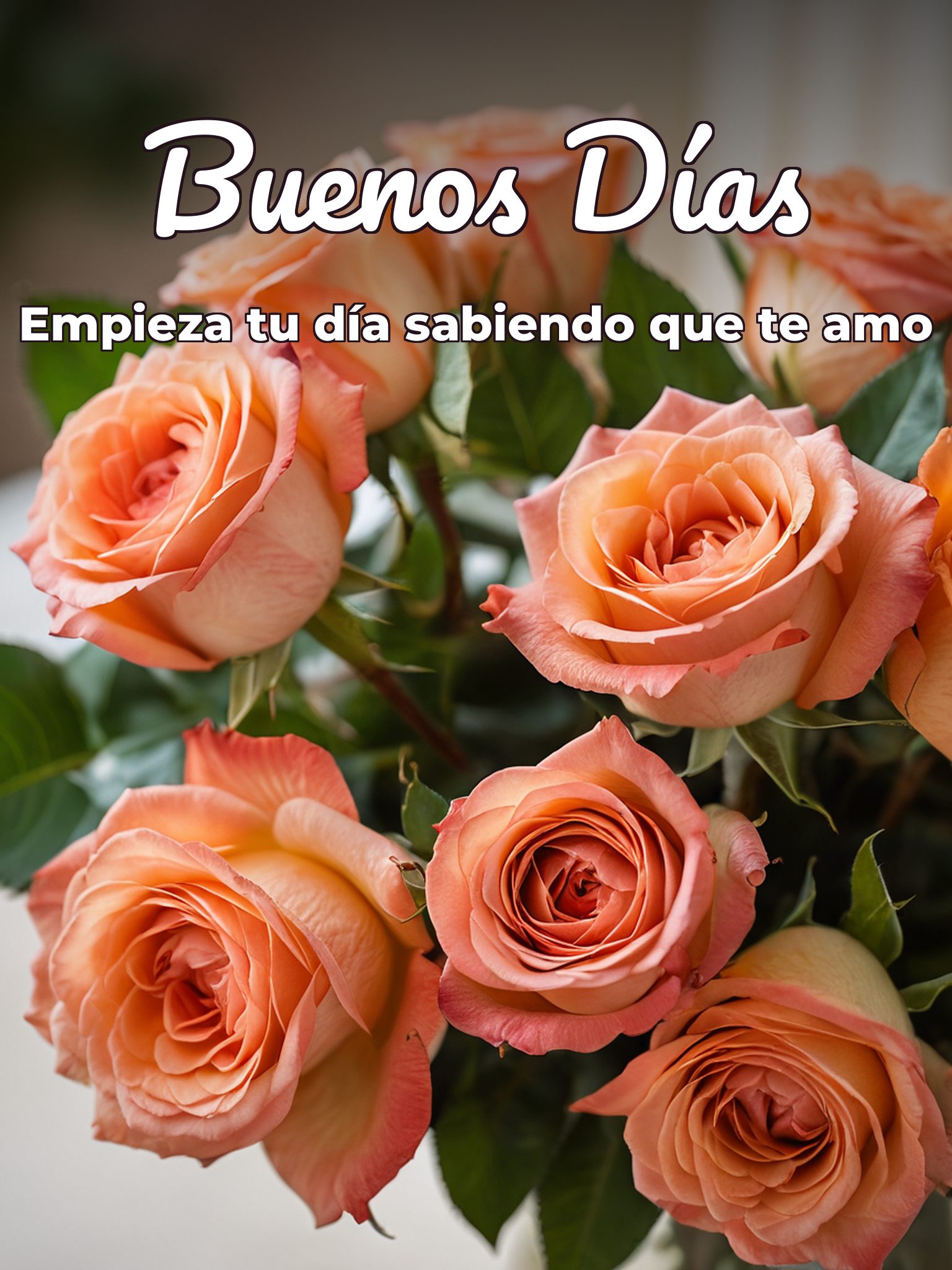 Buenos días amorcito frases para WhatsApp