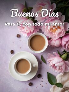 Buenos días amorosos para mi amor