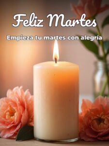 Buenos días bendecido martes para celular