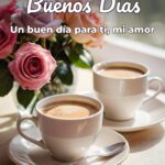 buenos días un buen día para ti, mi amor