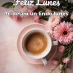 feliz lunes te deseo un lindo lunes