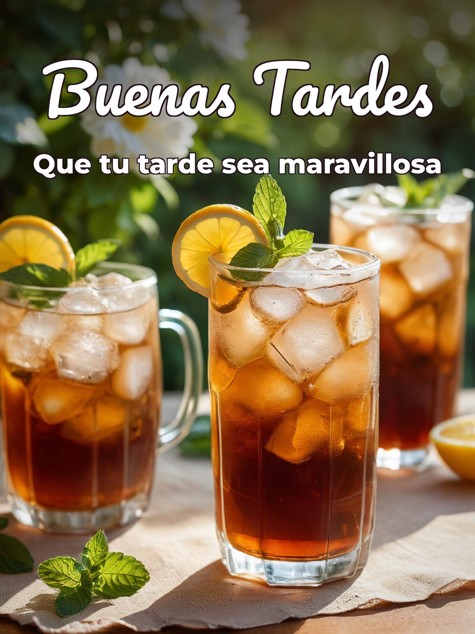 Buenos días buenas tardes buenas noches para WhatsApp celular