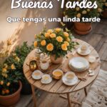 buenas tardes que tengas una linda tarde