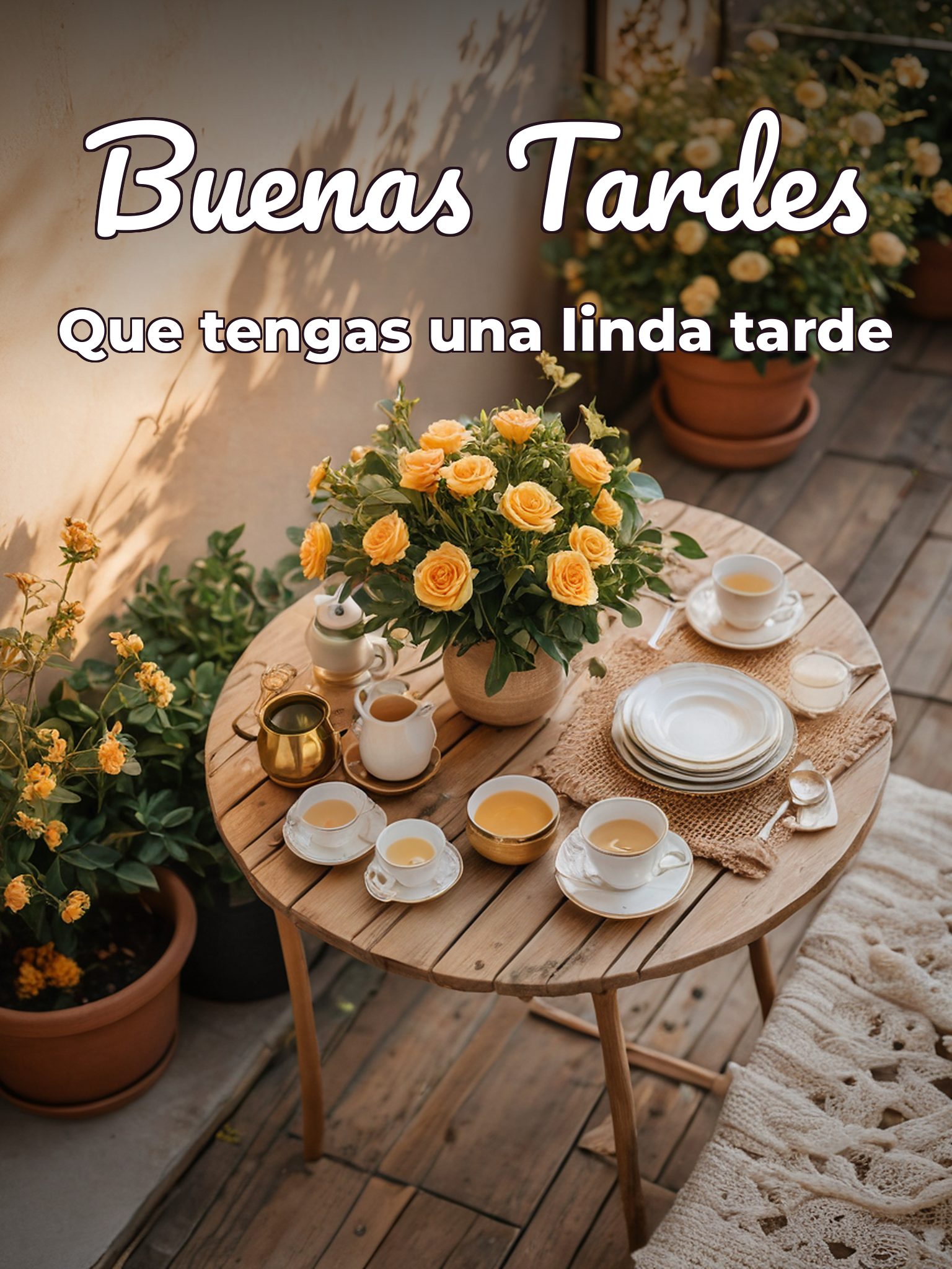 Buenos días buenas tardes en ingles para WhatsApp celular