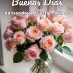 buenos días pensando en ti esta mañana