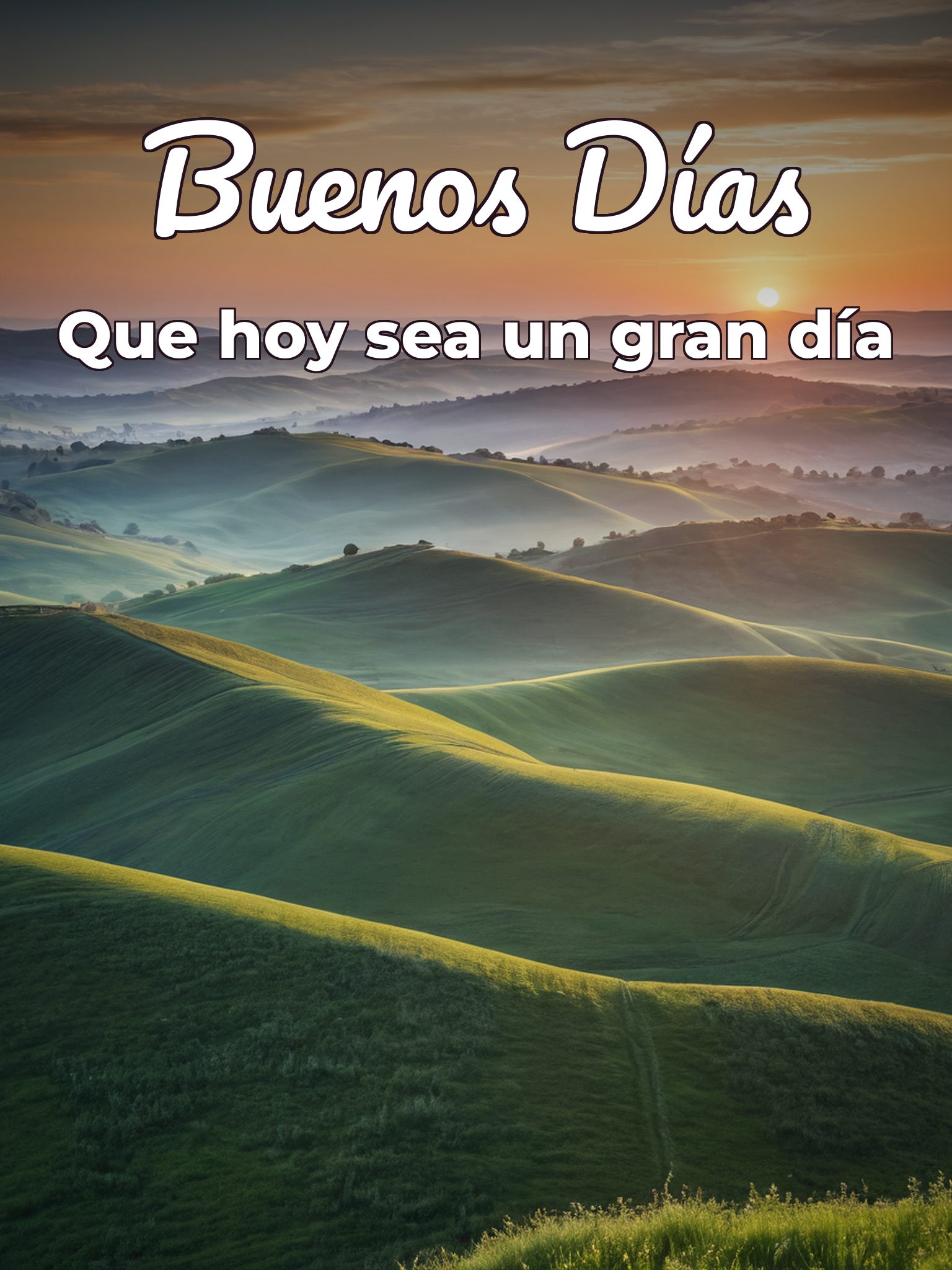 Buenos días buenos días como estas para WhatsApp