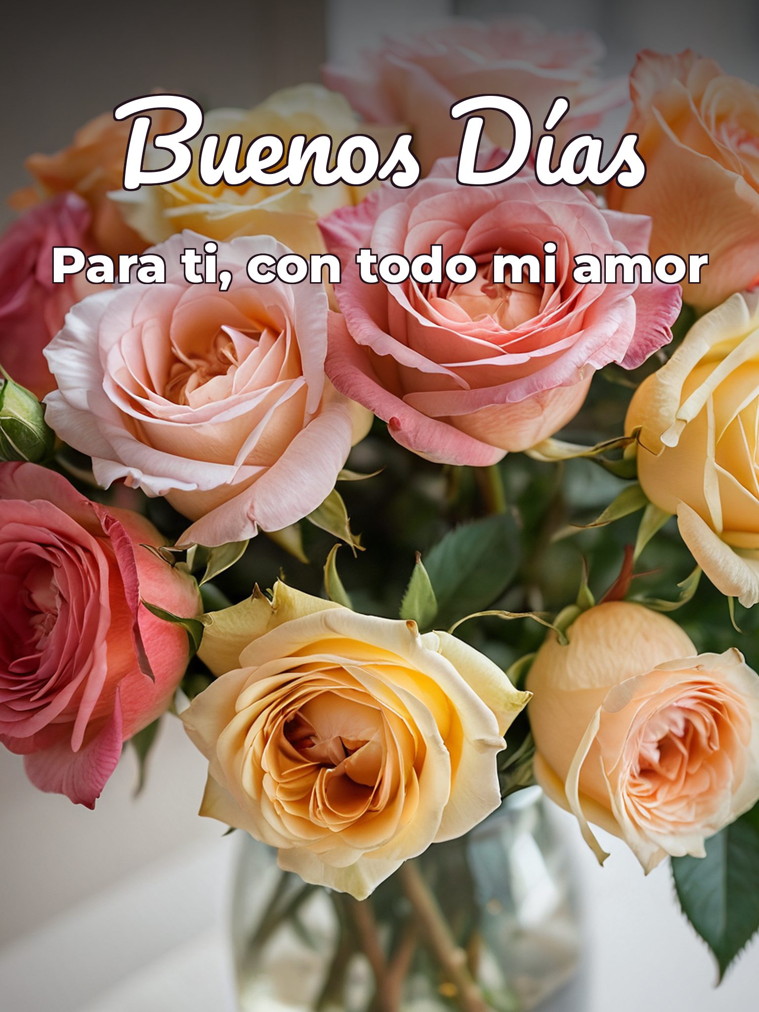 Buenos días con mucho amor para descargar