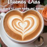 buenos días para ti, con todo mi amor