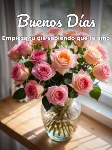 Buenos días con mucho amor para mi amor